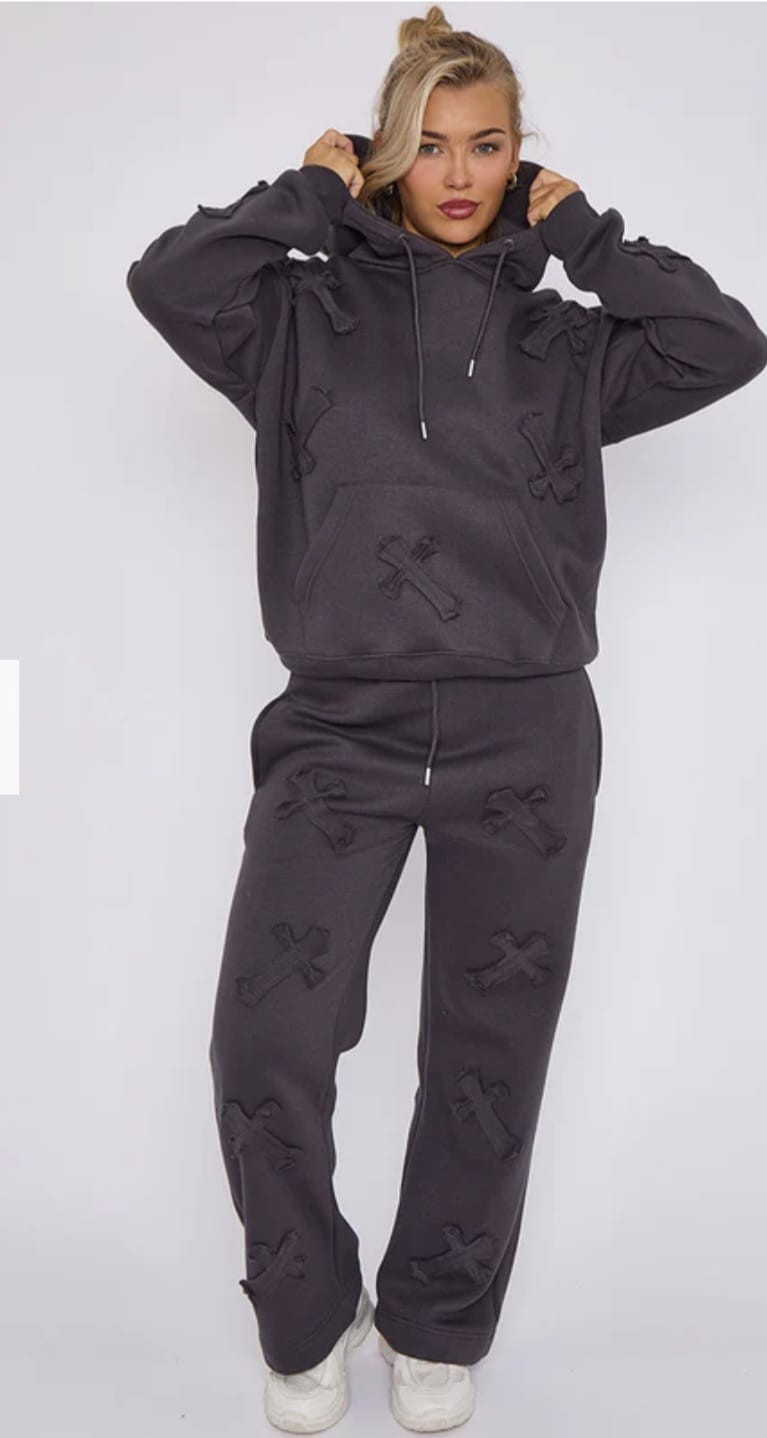 Oversized Crucifix Co-ord