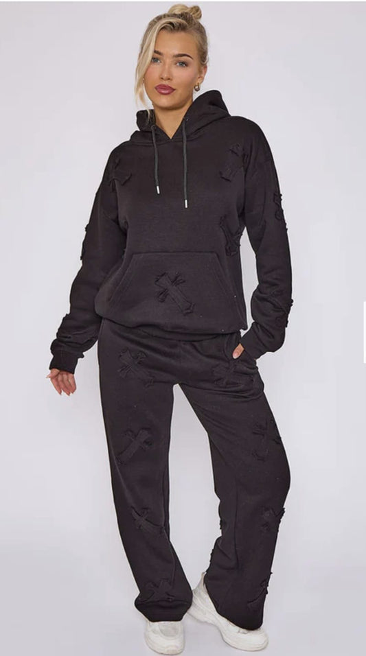 Oversized Crucifix Co-ord